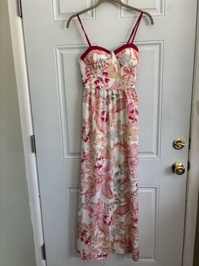Band of the Free Floral Maxi Dress, Size Small